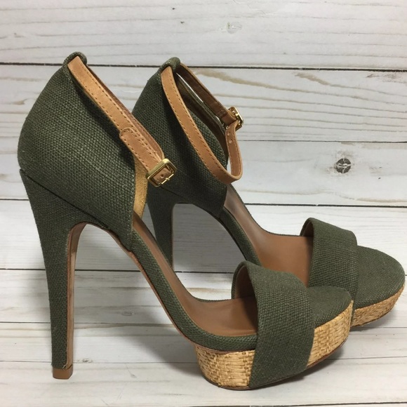 Tory Burch Shoes - TORY BURCH Amina high heel sandal shoe, green 6.5M